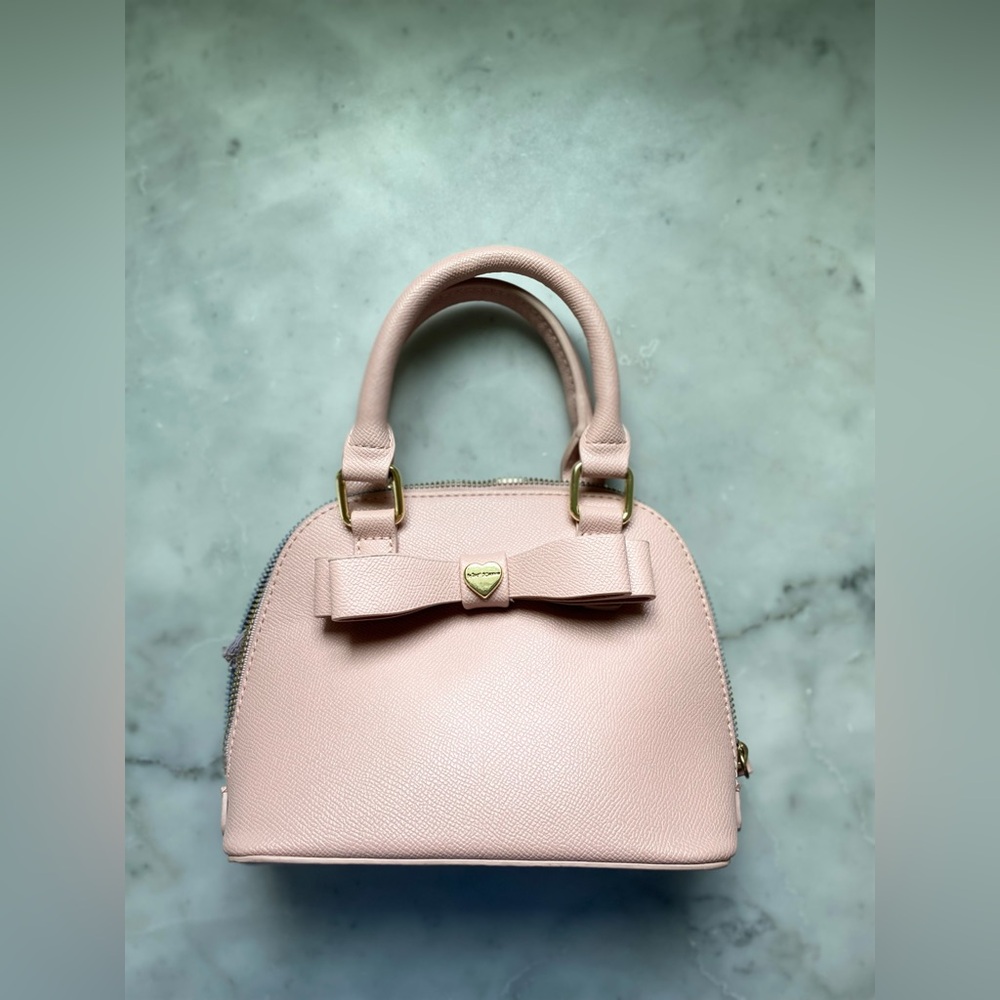 Betsey Johnson pink handbag